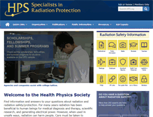Tablet Screenshot of hps.org